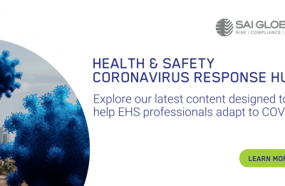 SAI Global creates Coronavirus Response Hub to offer support to the EHS community