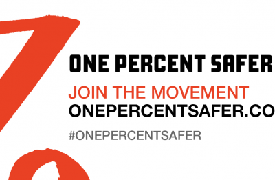 one percent safer