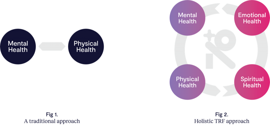 traditional vs new view of well-being